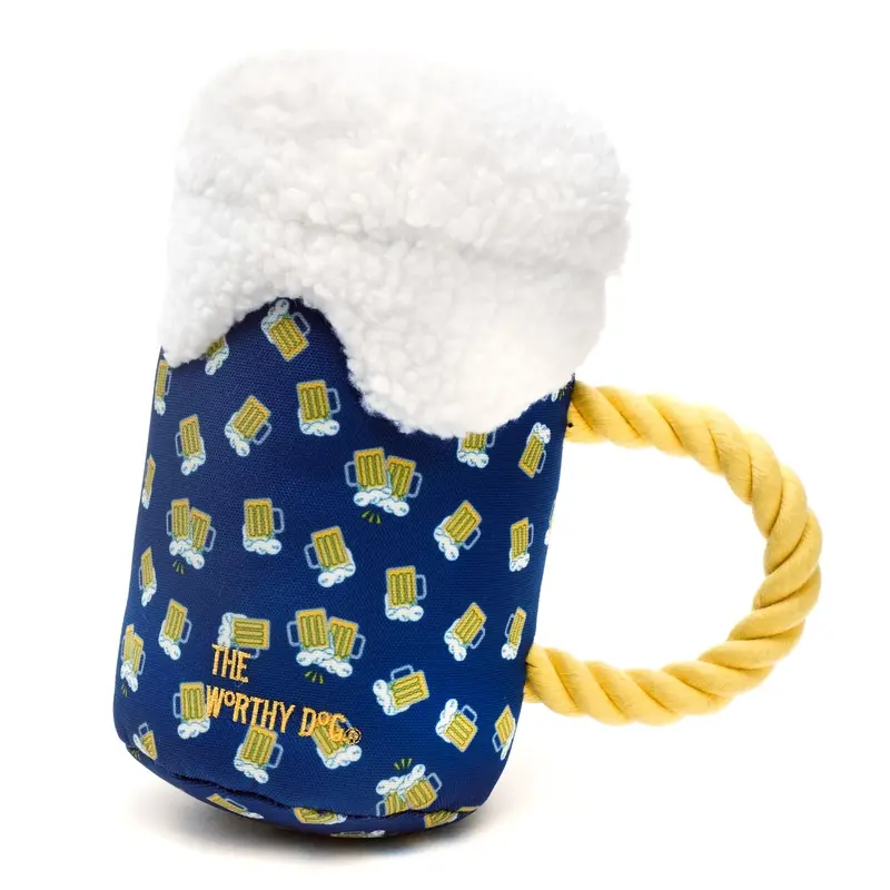 Worthy Dog Cheers Mesh Dog Toy