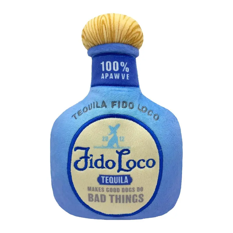 Huxley & Kent Power Plush Dog Toy - Fido Loco Tequila