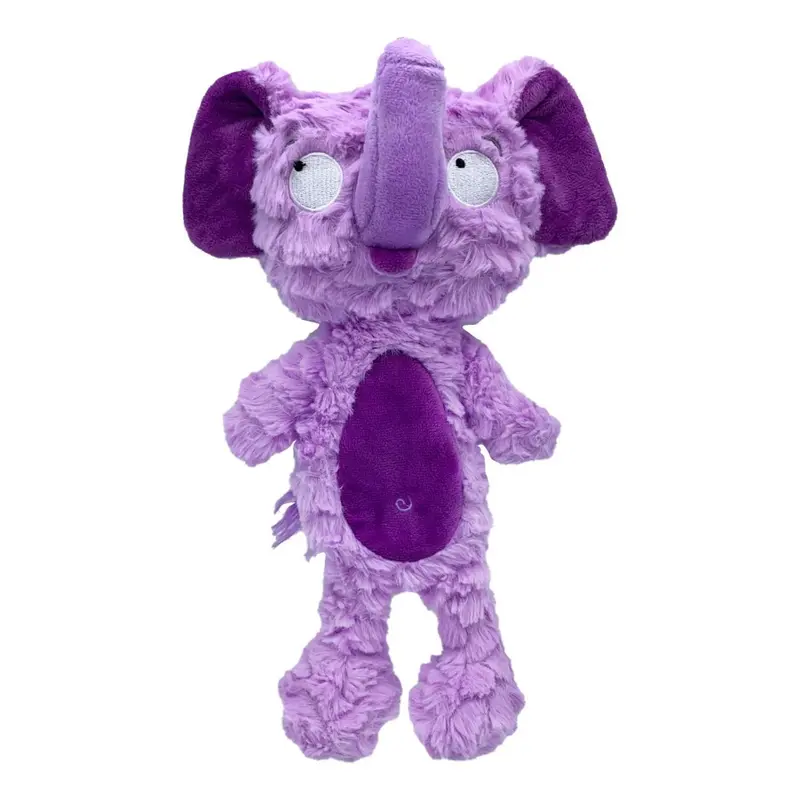 Lulubelles Slappies Power Plush Dog Toy - Edie Elephant