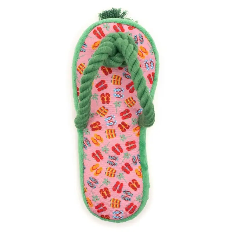 Worthy Dog Bonded Mesh Dog Toy - Flip Flop