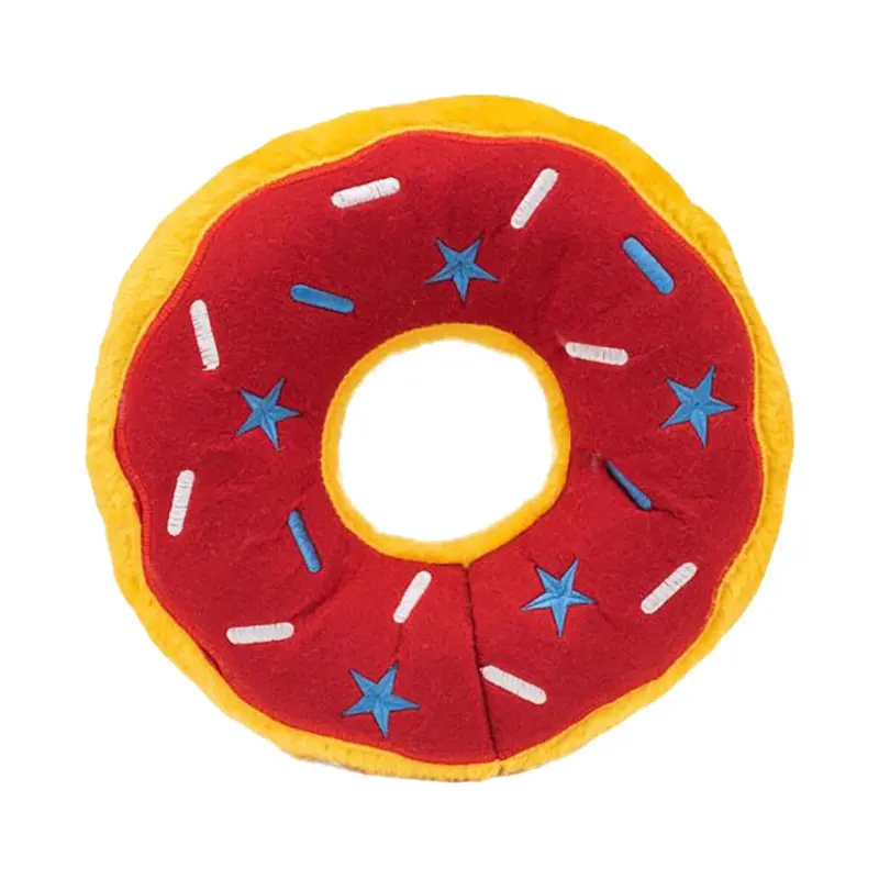 ZippyPaws Donutz Dog Toy - Americana