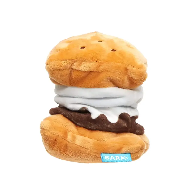 BARK Plush Food Dog Toy - More S'mores