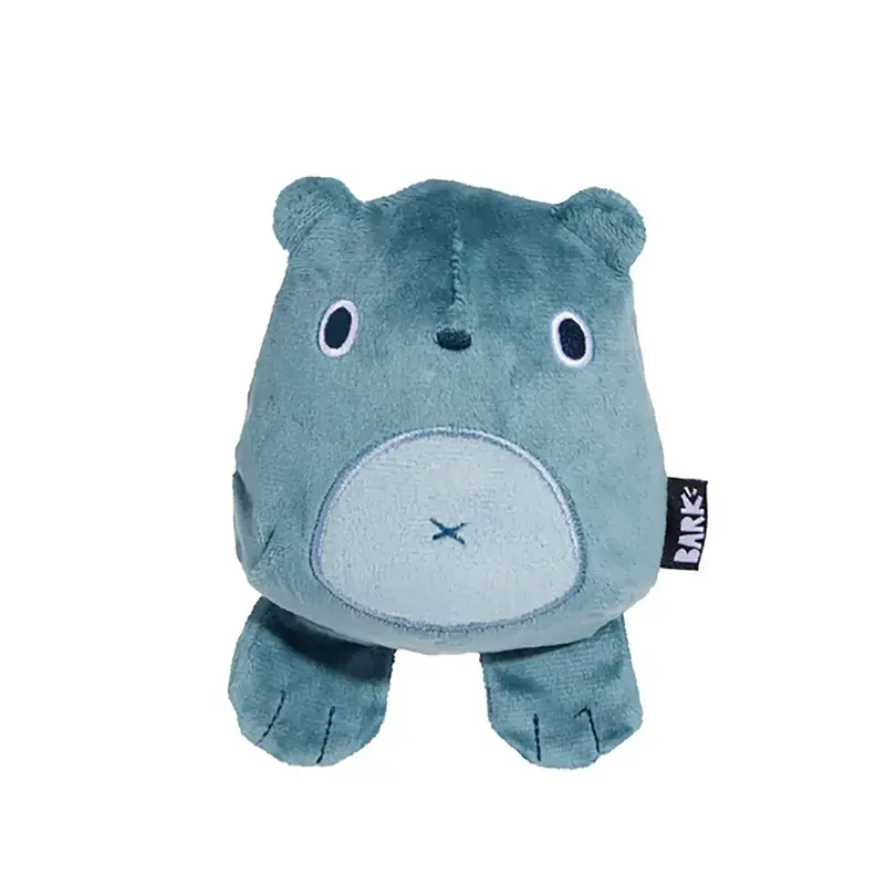 BARK Super Chewer Rip and Reveal Dog Toy - Grey Bear Hugger