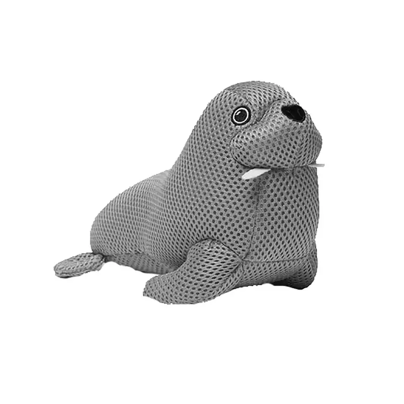 Canada Pooch Freeze & Chill Cooling Pal Dog Toy - Gray Walrus