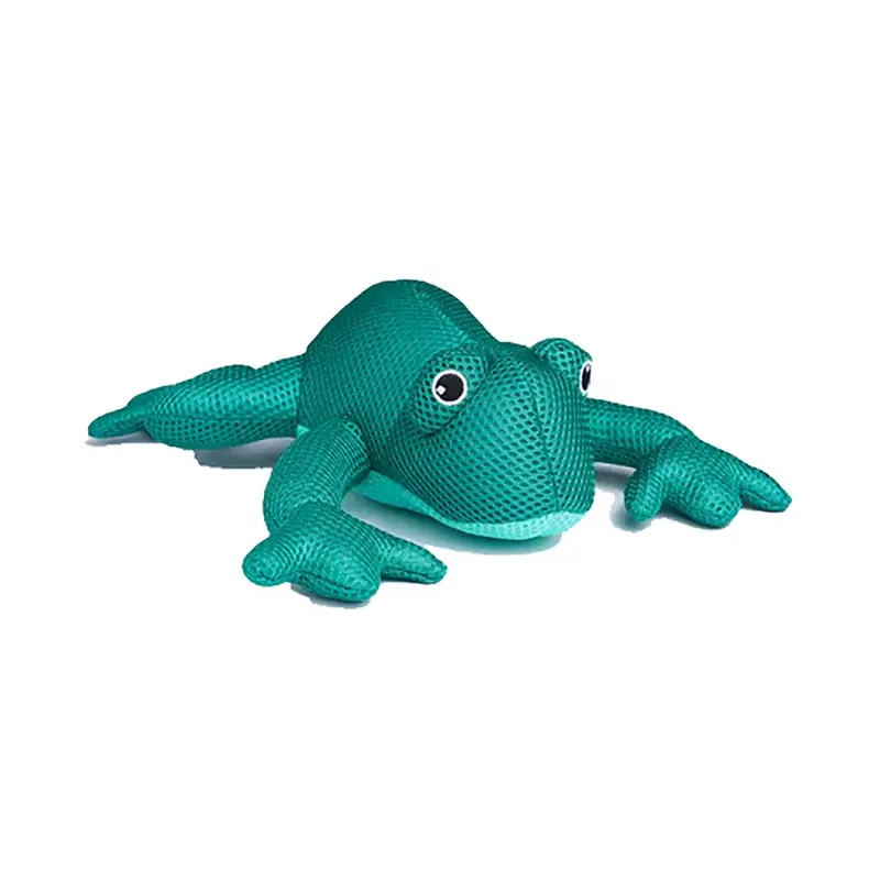 Canada Pooch Freeze & Chill Cooling Pal Dog Toy - Teal Frog