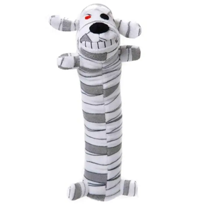 Multipet Halloween Mummy Loofa Dog Toy