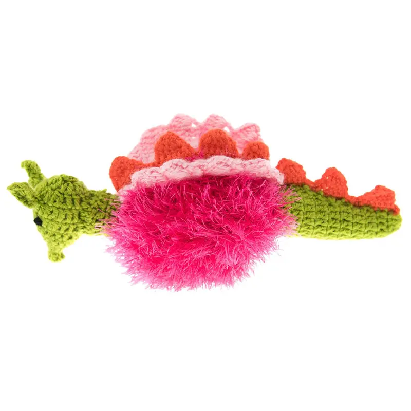 OoMaLoo Handmade Dragon Dog Toy - Pink