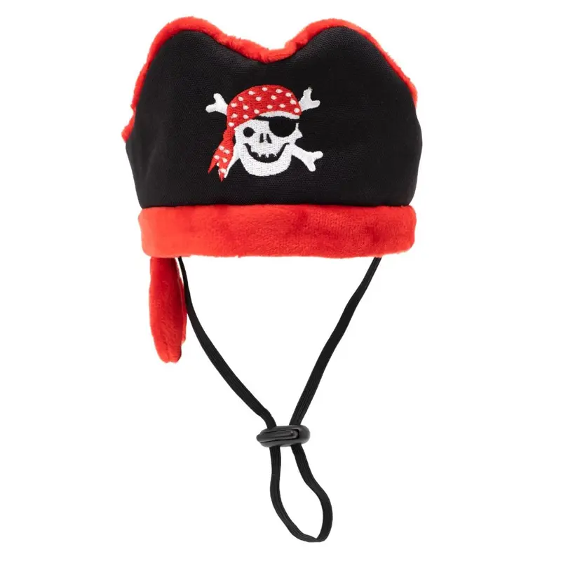 Worthy Dog Party Hat and Dog Toy - Pirate 