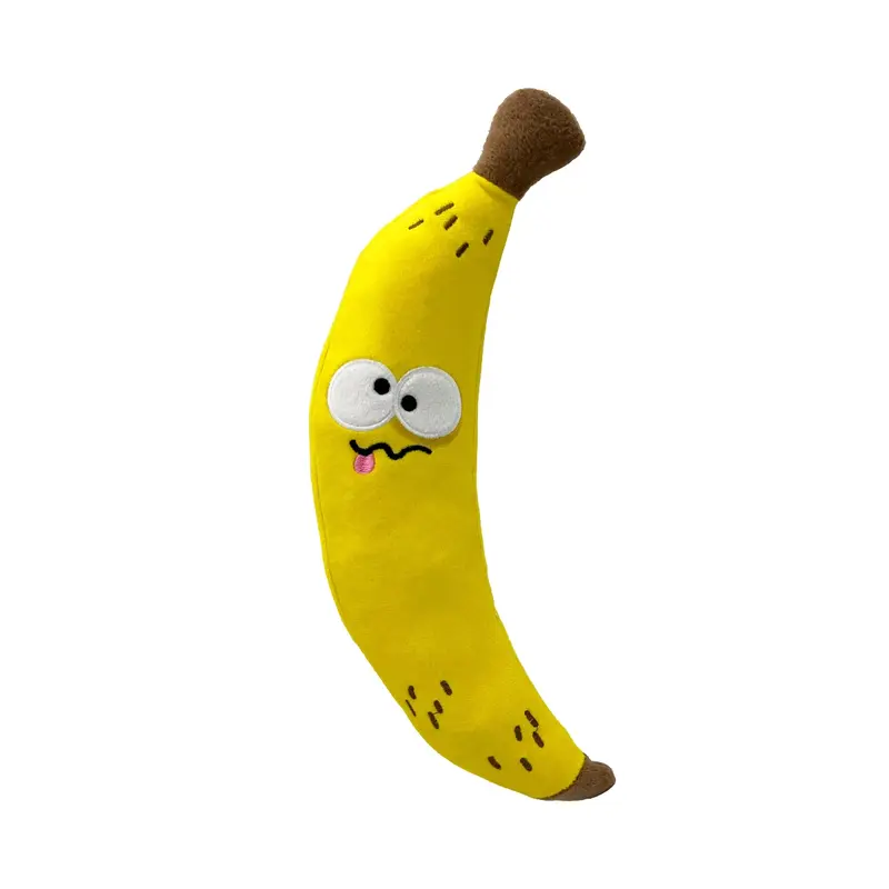 Huxley & Kent Fetchies Power Plush Dog Toy - Bruiser Banana
