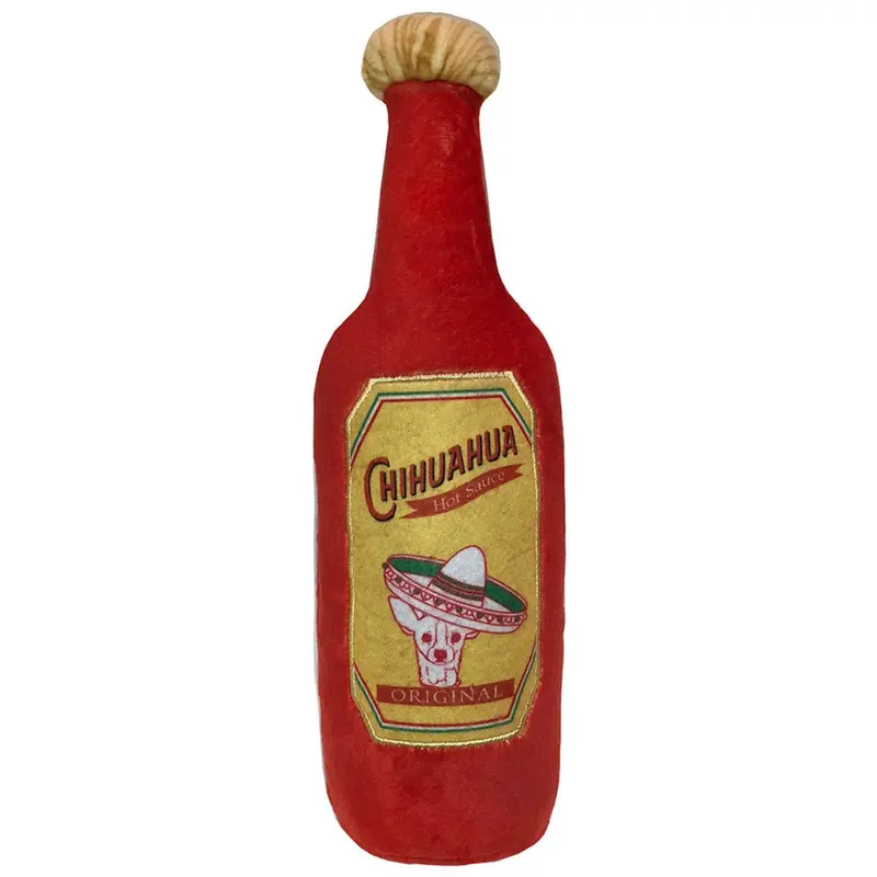 Lulubelles Power Plush Dog Toy - Chihuahua Hot Sauce
