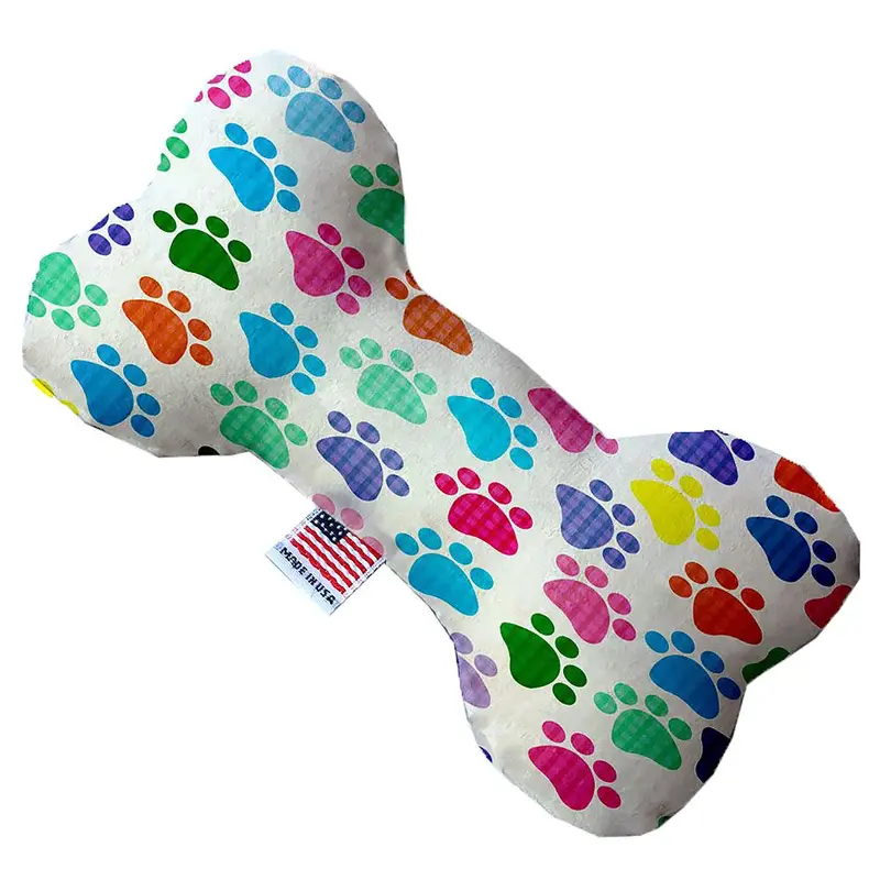 Bone Dog Toy - Confetti Paws