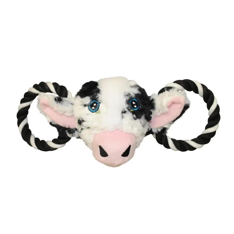 Jolly Pets Tug-A-Mal Dog Toy - Cow