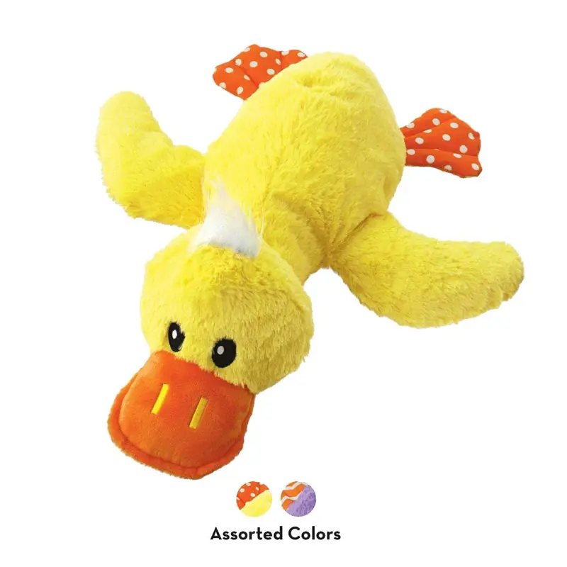 KONG Comfort Jumbo Duck Dog Toy - Assorted
