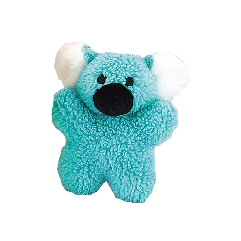 Zanies Cuddly Berber Babies Dog Toy - Blue Koala