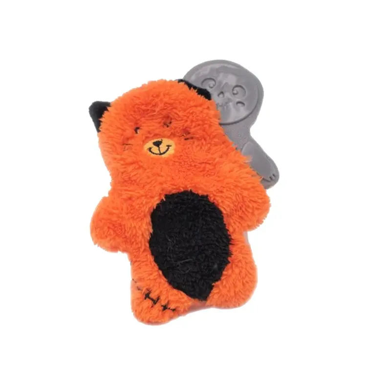 ZippyPaws Halloween Bonez Dog Toy - Zombie Cat