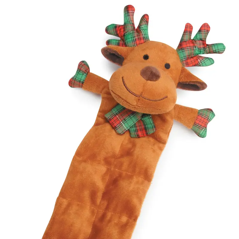 Grriggles Holiday Squeaktacular Dog Toy - Reindeer