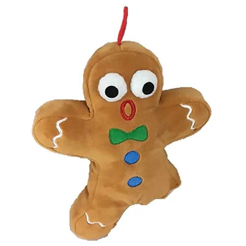 Lulubelles Power Plush Holiday Dog Toy - Ginger Snapped
