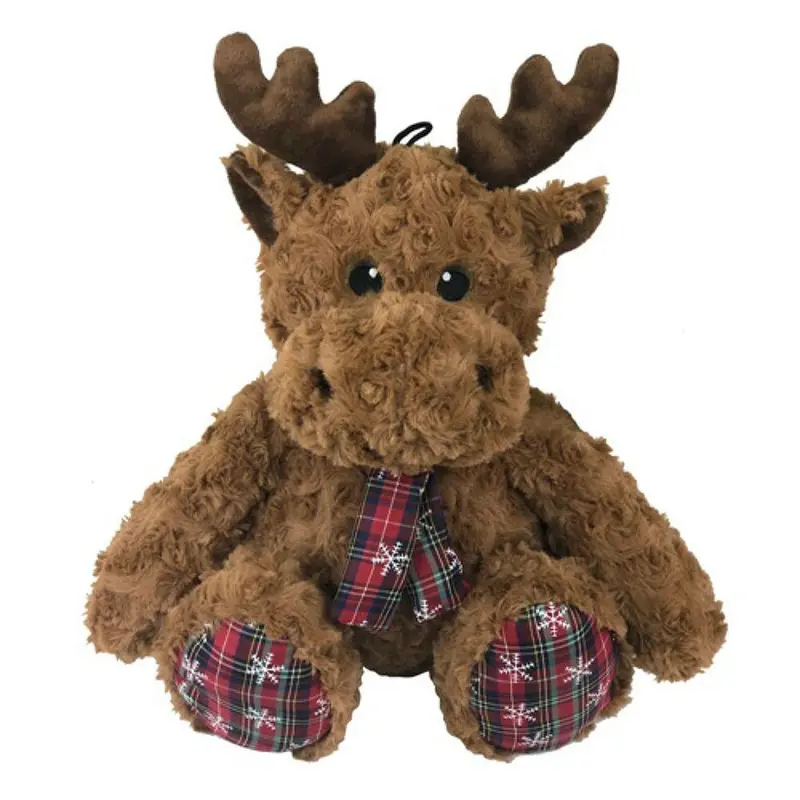 PetLou Plush Christmas Reindeer Dog Toy