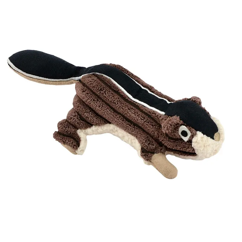 Tall Tails Chipmunk Dog Toy with Squeaker
