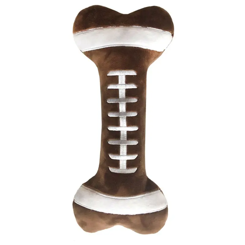 Lulubelles Power Plush Dog Toy - Football Bone