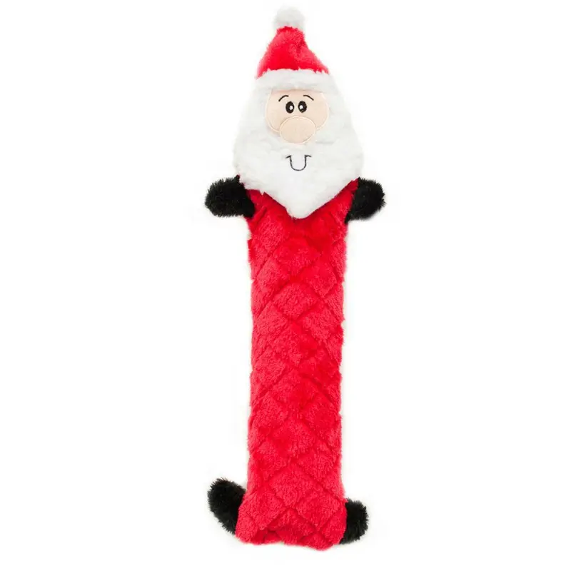 ZippyPaws Holiday Jigglerz Dog Toy - Santa