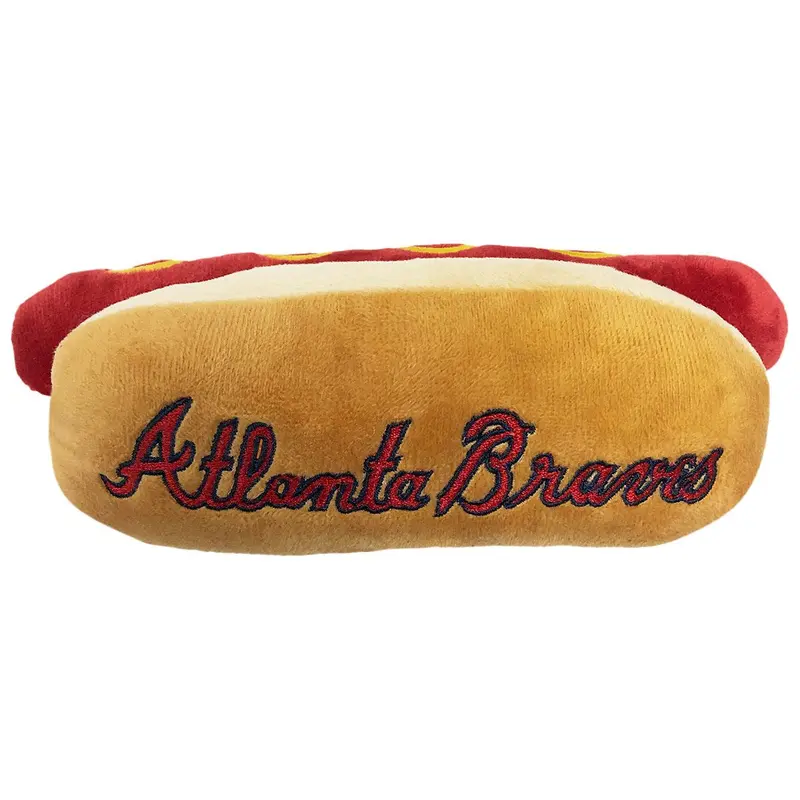 Atlanta Braves Hot Dog Toy by Pet's First