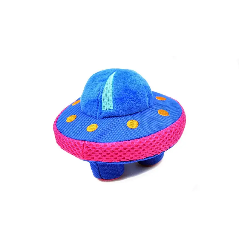 HugSmart Paw Invasion Dura Guard Dog Toy - UFO