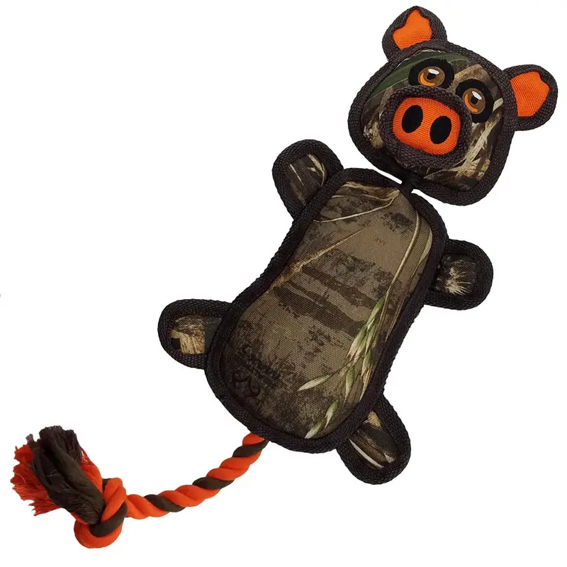 Realtree Slingshot Dog Toy - Pig