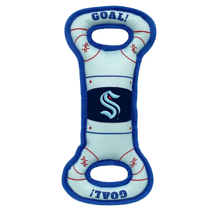 Seattle Kraken Hockey Tug Dog Toy