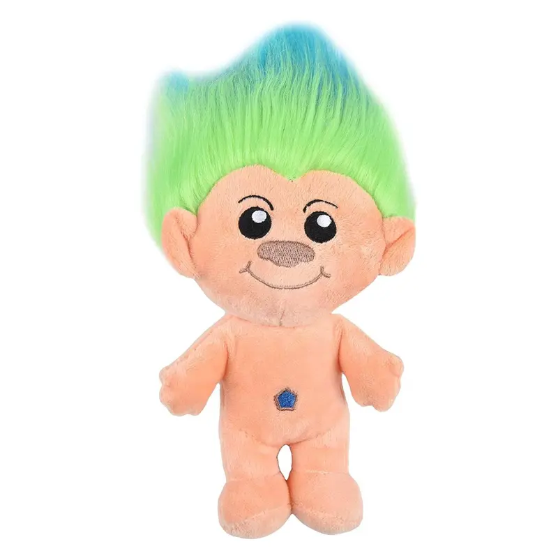 Universal Studios Trolls Plush Dog Toy - Blue & Green Hair