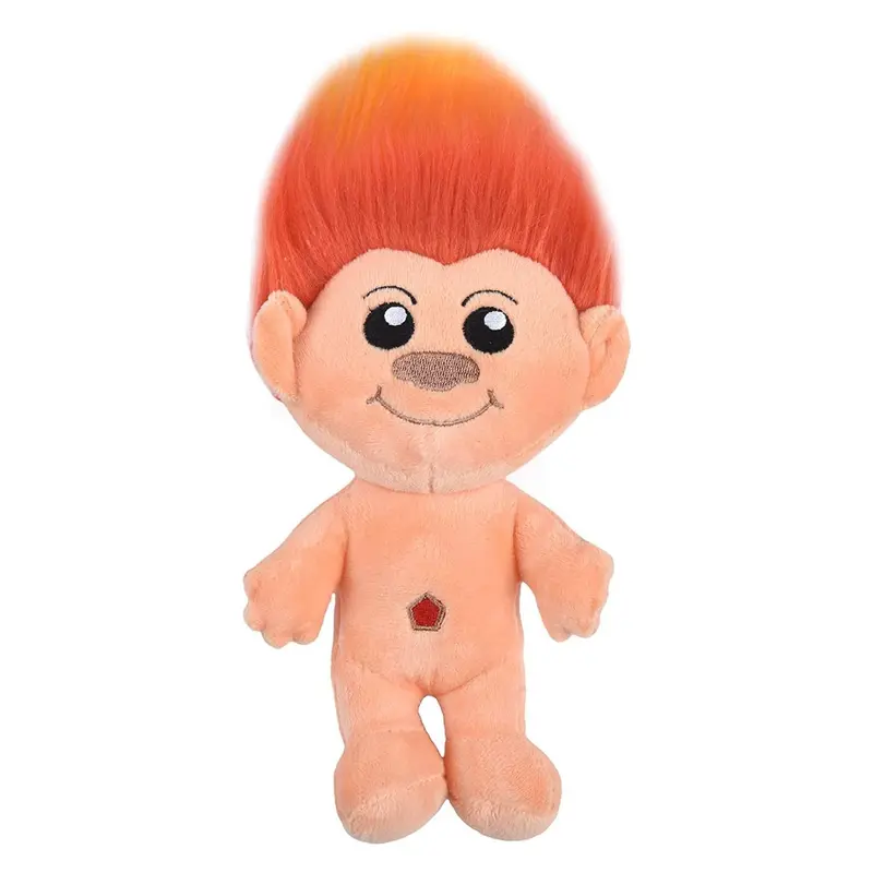 Universal Studios Trolls Plush Dog Toy - Orange & Red Hair