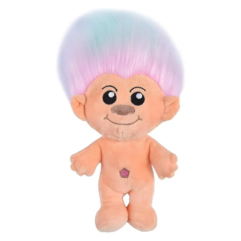 Universal Studios Trolls Plush Dog Toy - Rainbow Hair