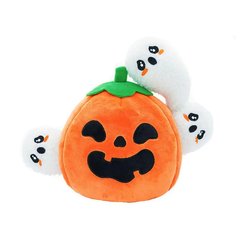 HugSmart Howloween Night Hunt and Find Dog Toy - Pumpkin and Ghosts