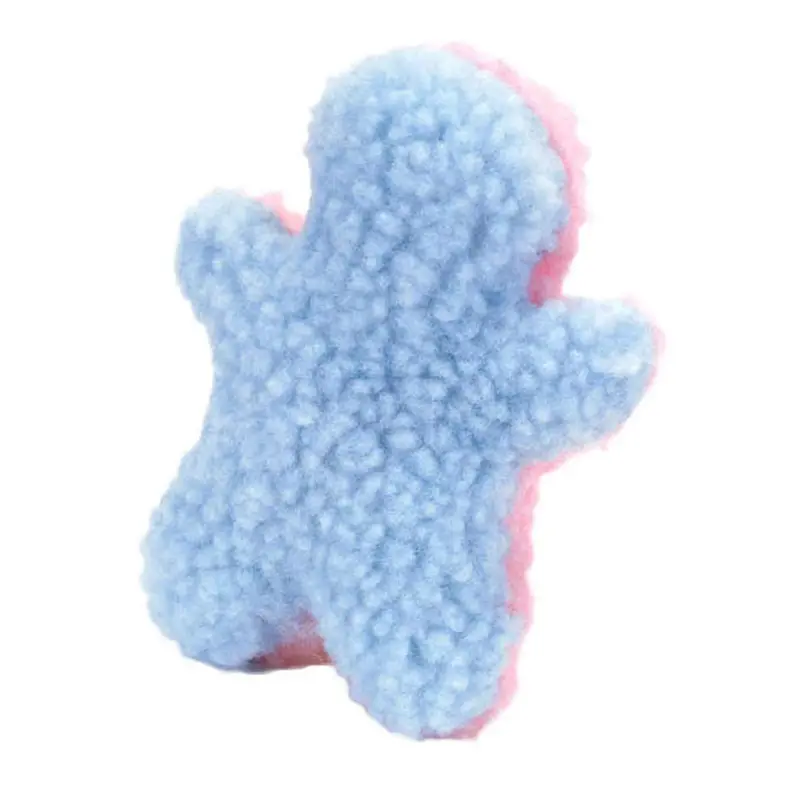 Li'l Pals Fleece Dog Toy - Pink & Blue Man