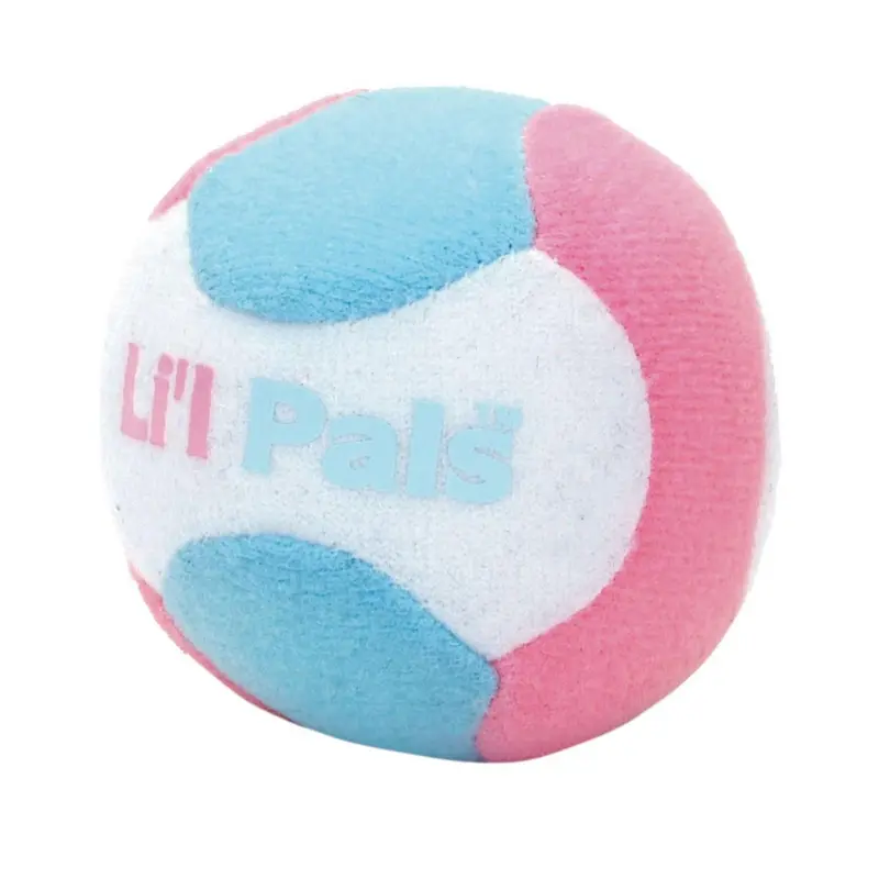 Li'l Pals Plush Dog Toy for Puppies and Petite Dogs - Ball