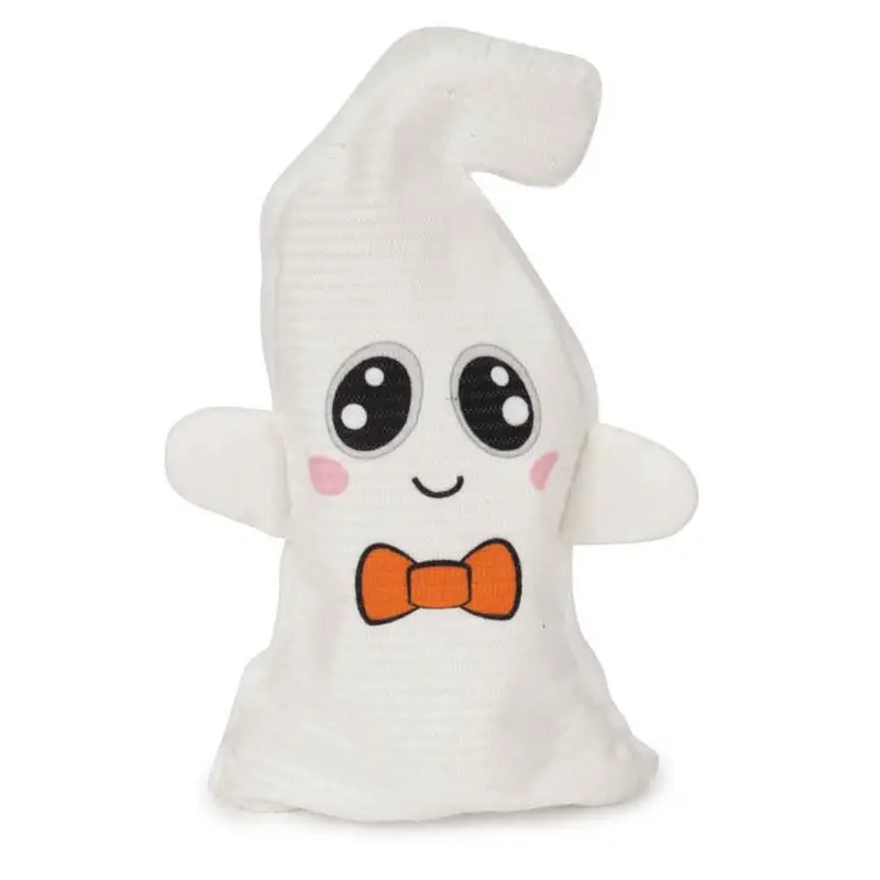 Zanies Halloween Bottle Cruncher Dog Toy - Ghost