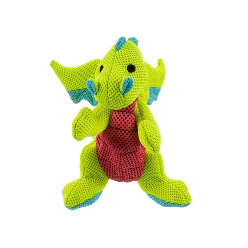 goDog Dragons Double Chew Guard Dog Toy - Green