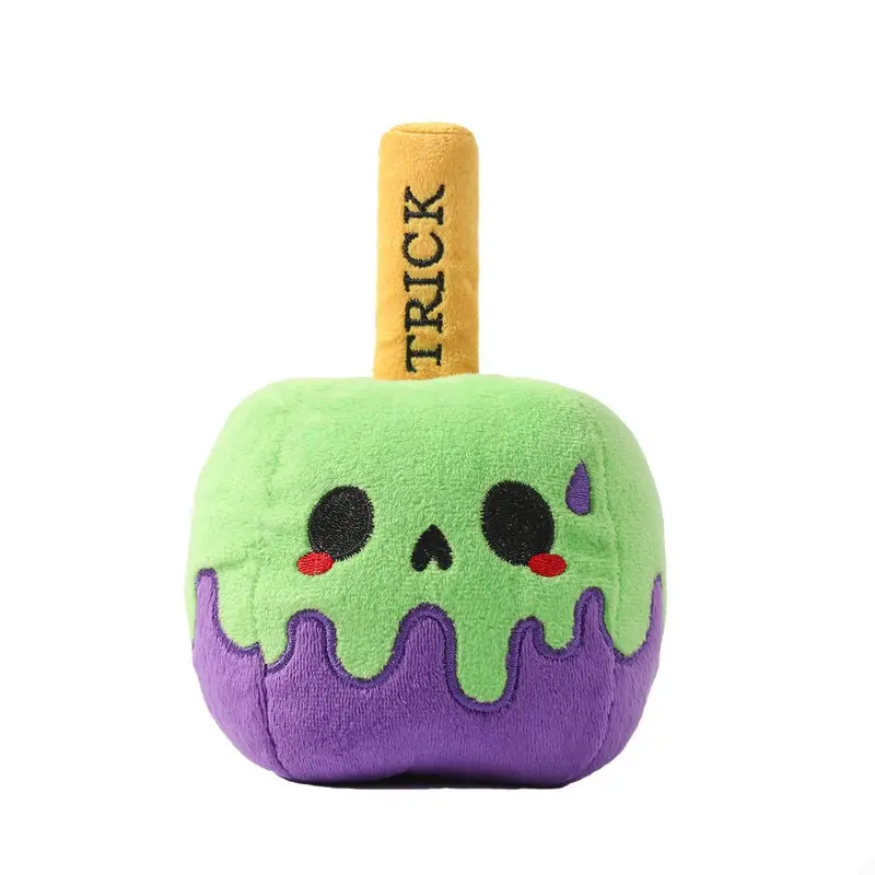 HugSmart Howloween Night Dog Toy - Candy Apple Zombie