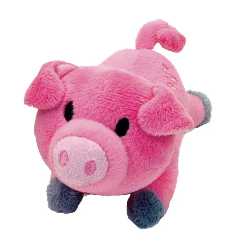 Li'l Pals Plush Dog Toy for Puppies and Petite Dogs - Pig
