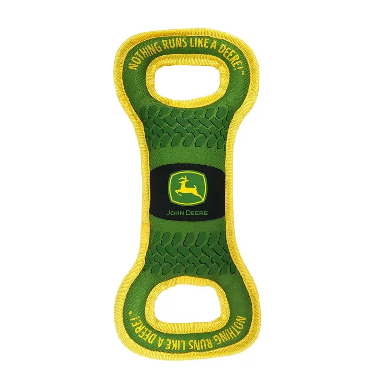 Pets First John Deere Nylon Tough Tug Dog Toy 