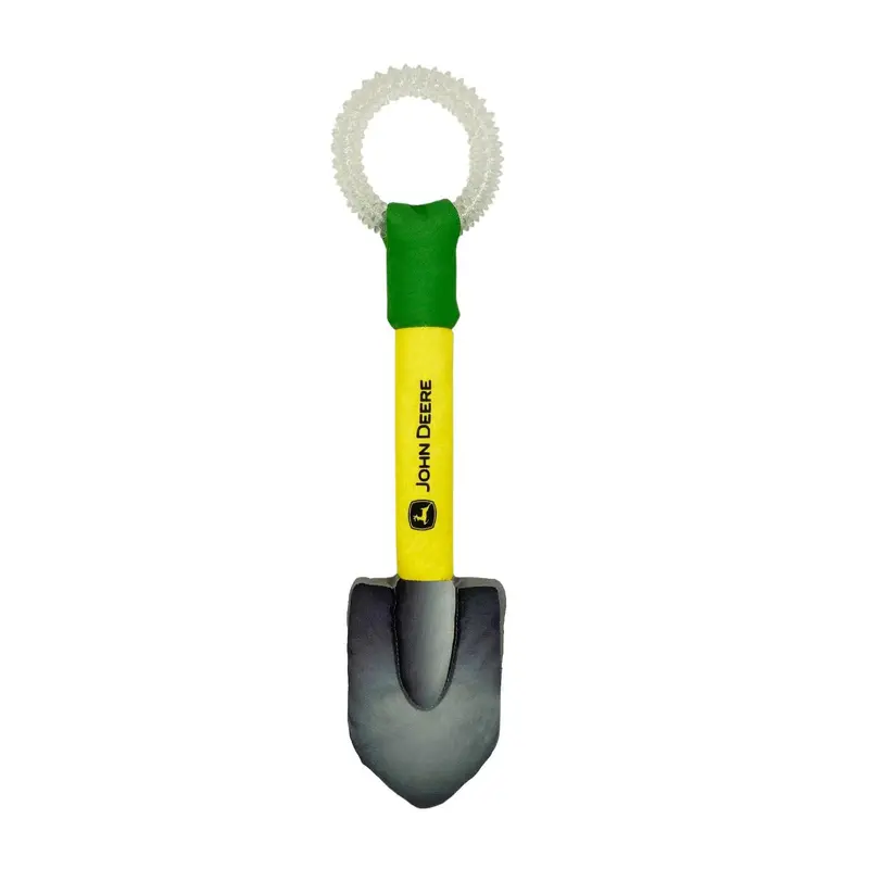 Pets First John Deere Shovel Tug Dog Toy 