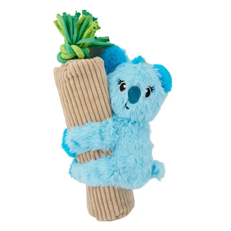 Charming Pet Cuddly Climbers Dog Toy - Blue Koala