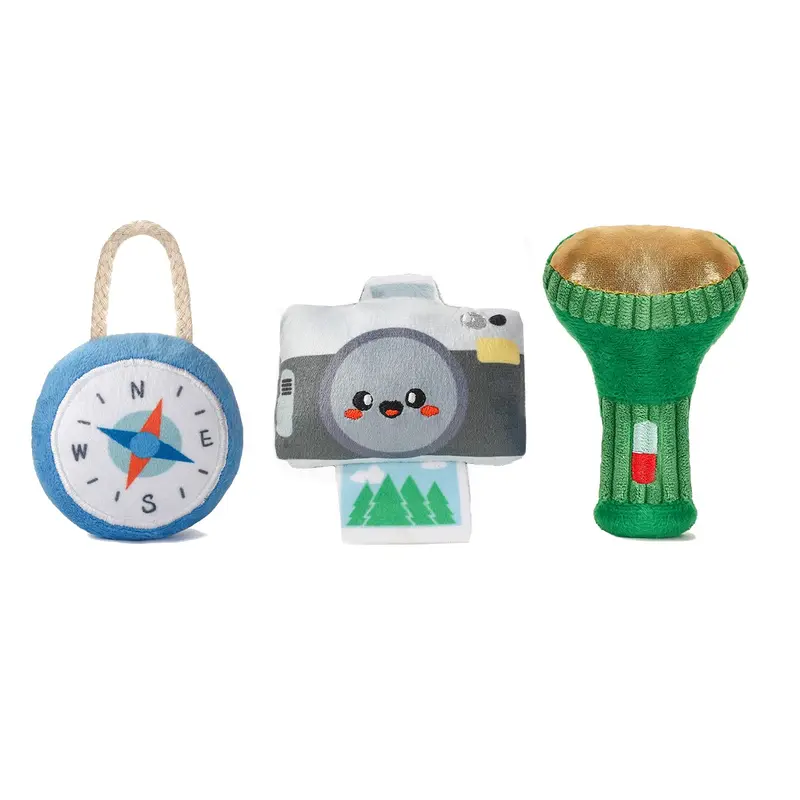 HugSmart Camping Pups Dog Toy - Outdoor Explorer