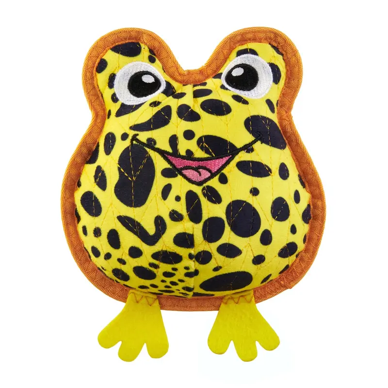 Outward Hound Xtreme Seamz Dog Toy - Dart Frog