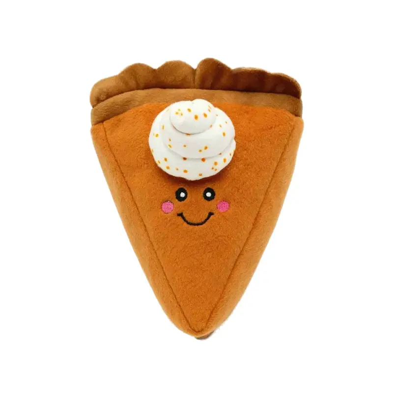 ZippyPaws NomNomz Dog Toy - Pumpkin Pie Slice