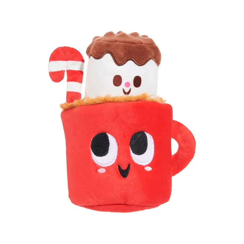 BARK Holiday Plush Dog Toy - Marshall & Coco 2 Pack