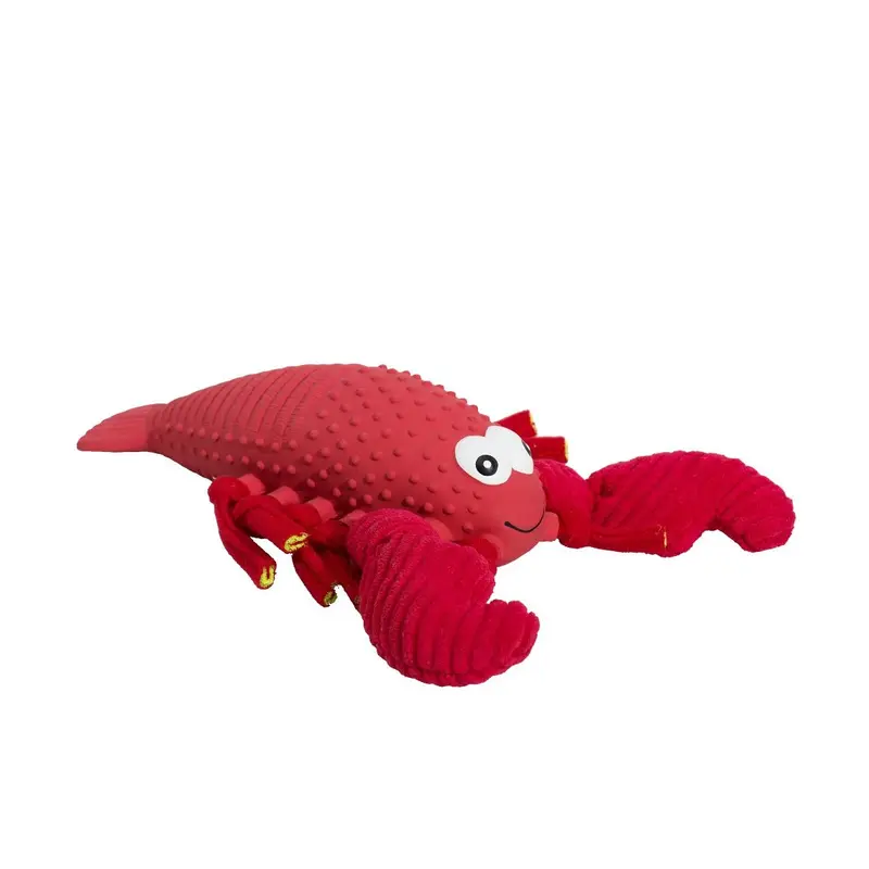 HuggleHounds Huggle-Fusion (Ruff-Tex & Knottie) Dog Toy - McCracken Lobsta 
