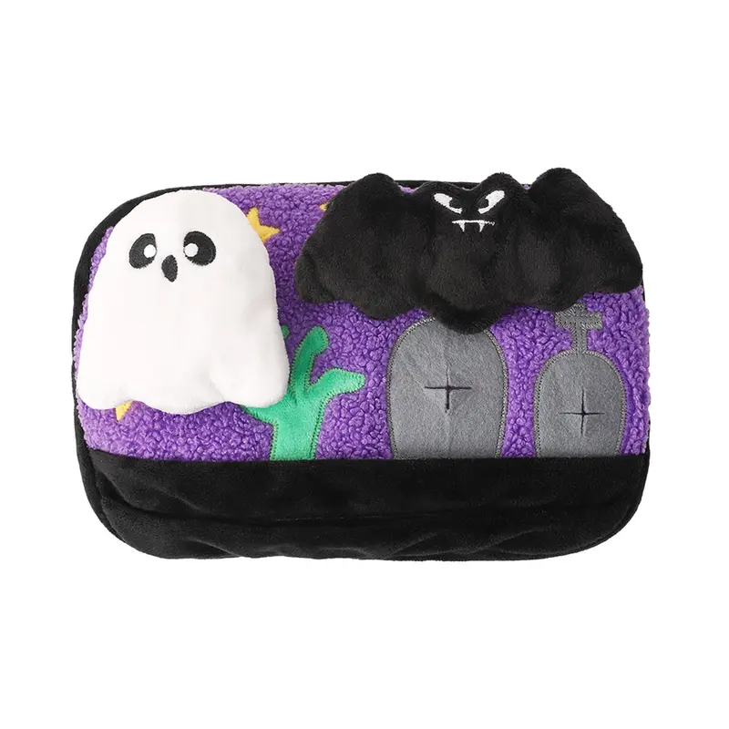 HugSmart Howloween Night Snuffle Mat Dog Toy - Horror Night
