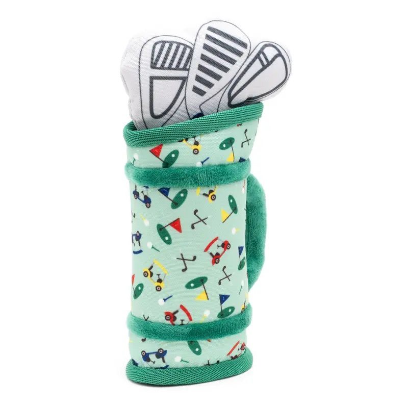 Worthy Dog Golf Bag Dog Toy
