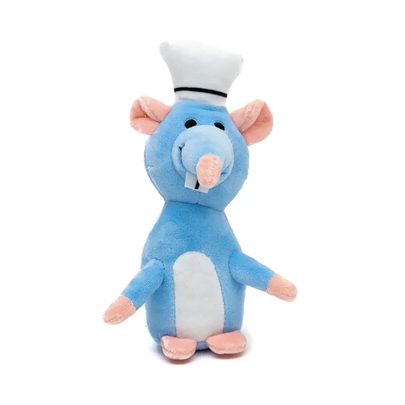 Buckle-Down Disney Ratatouille Squeaky Dog Toy - Chef Remy Rat